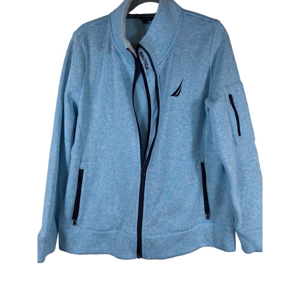 Nautica women's coat XL blue pit to pit 22